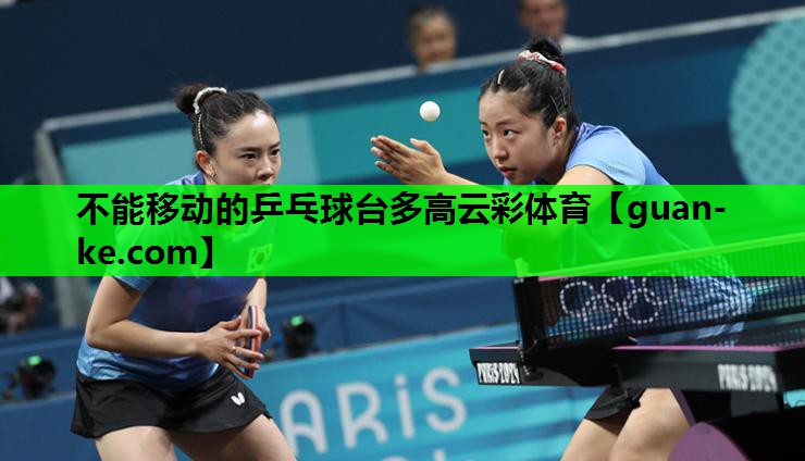 不能移动的乒乓球台多高云彩体育